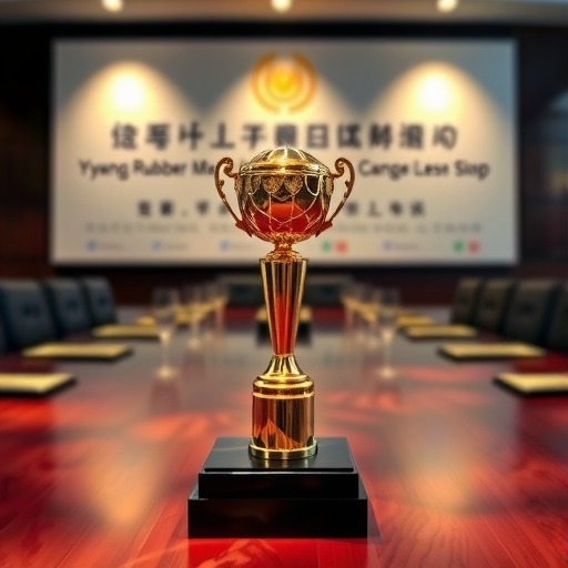 益阳橡机荣获三角集团战略合作金牌奖，彰显橡胶机械行业领先地位